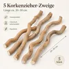 Korkenzieherzweige 5 Stk. 20-30 cm Dekoast Haselzweige Produktbild-Vorschau 2