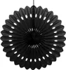 Deko Fächerblume Black And White Party 40cm Produktbild-Vorschau 1