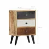 vidaXL Nachttisch 40×30×60 cm Massivholz Mango Produktbild-Vorschau 9