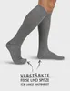 3x Paar Uni für Diabetiker geeignet  Grau Mix Gr. 39-42 Produktbild-Vorschau 2