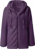 ASKSA Damen-Sweatshirt Flauschige Sherpa-Fleece-Jacke mit Produktbild-Vorschau 3