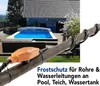 Heizkabel mit Temperaturfühler 4m 64Watt Frostschutz für Produktbild-Vorschau 9