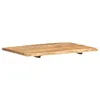 A wooden tabletop with a live edge, presented on a white background. Náhled obrázku produktu