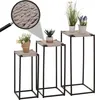 3er-Set Blumentisch HWC-N70, Beistelltisch Tisch Produktbild-Vorschau 1