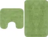 vidaXL Koupelnová rohožka Set 2 ks Fabric Green Náhled obrázku produktu 5