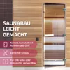 Suleno Saunatür mit Zarge 70 x 190 cm robuste Konstruktion Produktbild-Vorschau 4