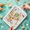 Nerezová zmrzlinovačka Ice Cream Rolls Maker s mrazicí Náhled obrázku produktu 14