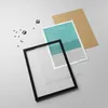 Gerahmtes Poster - Schwarzer Rahmen - Abstraktion Modern Produktbild-Vorschau 4