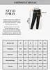 Pantalon en cuir pour femme Jogger en cuir Ricano EMILIA - Voir les images du produit 6