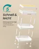 SONGMICS Rollwagen mit Schublade, Küchenwagen 3 Ebenen, Produktbild-Vorschau 6