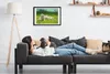 Bild 60x40 MDF-Rahmen, Wandkunst beige Löwen Produktbild-Vorschau 2
