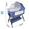 Lit d'appoint réglable en hauteur Lit bébé avec roulettes Voir les images du produit 6