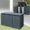 ML-Design 3-košový box na 3 koše, 240L 200x80x116,3 cm Náhled obrázku produktu 1