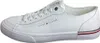 Tommy Hilfiger Corporate Vulc Leder Herren Sportschuhe weiß Produktbild-Vorschau 7