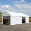 TOOLPORT Lagerzelt 4x8 m Zelthalle Unterstand Weidezelt PVC Produktbild-Vorschau 2