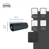 DAPRONA Wandanschlussband 3D 5m x 39cm, Anthrazit, Alu, Produktbild-Vorschau 2