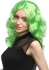 WIG ME UP Perücke Volumen Locken Mittelscheitel Grün Produktbild-Vorschau 1