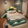 Letto a castello per bambini 140x200 cm con scivolo e Anteprima dell’immagine prodotto 3