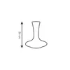 Tescoma SOMMELIER, 1,5 l, Kristall, Transparent, 220 mm, Produktbild-Vorschau 2