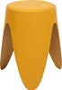 Tabouret - HOME DECO FACTORY - Empilable - Jaune Voir les images du produit 3