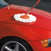 A red car hood with a mop being used to clean it. Náhled obrázku produktu