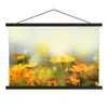 MuchoWow® Textilposter Blumen - Landschaft - Gelb 60x40 cm Produktbild-Vorschau 1