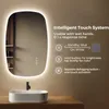 S'AFIELINA 80×50 cm lustro ścienne LED - lustro łazienkowe Podgląd zdjęcia produktu 6