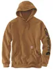 Carhartt Herren Hoodie Loose Fit Midweight Logo Sleeve Produktbild-Vorschau 2
