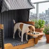 Webavita Hundestrandkorb Lassie mini grau rot schwarz Produktbild-Vorschau 6