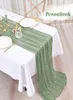 8 Stück Käsetuch Tischläufer Salbeigrün, 90 x 300 cm Produktbild-Vorschau 2