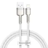 Câble USB vers Lightning Baseus Cafule, 2.4A, 1M (Blanc) Voir les images du produit 2