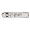 Bloc Multiprise Avec Interrupteur - 3 Prises - 2 Ports Usb Voir les images du produit 3