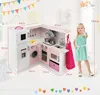 COSTWAY Eck Spielküche mit Sound und Licht, Kinderküche aus Produktbild-Vorschau 5