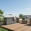 Relaxdays – zahradní box, sedáky, nářadí, odolný proti Náhled obrázku produktu 3
