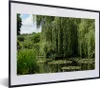 MuchoWow® MuchoWow® Gerahmtes Poster Seerosen im Wasser mit Produktbild-Vorschau 1