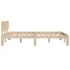 Rám postele masivní dřevo 120 x 190 cm Small Double Náhled obrázku produktu 5