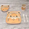 Stoviglie in plastica per bambini Stoviglie per bambini - Anteprima dell’immagine prodotto 2