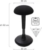 Flexispot Ergonomie Wobble Hocker Arbeitshocker, Produktbild-Vorschau 2