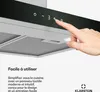 Klarstein CurveVent Hotte Murale - 60cm Hotte Aspirante, Voir les images du produit 5