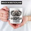 Trendation - Mops Papa Besitzer Tasse Geschenk Lustiger Produktbild-Vorschau 2
