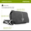 Mantona Cool Bag Taška na fotoaparát Černá Bílá Náhled obrázku produktu 7