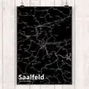Mr. & Mrs. Panda Bild Saalfeld DIN A2 - Geschenk, Wandbild, Produktbild-Vorschau 2