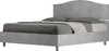 ITYHOME - Bett ohne Lattenrost 160x190 Zement Dores Produktbild-Vorschau 1