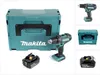 Makita DDF 482 T1J Akku Bohrschrauber 18 V 62 Nm + 1x Akku Produktbild-Vorschau 1