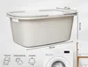 Wäschewannen 2er Set Weiß, 2 Wannen 35 l Produktbild-Vorschau 3