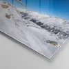 Bilder auf glas - Snowboard Winter Berg Gipfel - 120x80cm - Produktbild-Vorschau 5