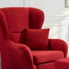 Ohrensessel mit Hocker Landhaus Polster-, TV-, Lesesessel Produktbild-Vorschau 5