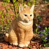 Figurine de jardin Décoration chat 29cm Voir les images du produit 6