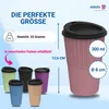 Kaffeebecher to go 300 ml - Becher mit Deckel & Produktbild-Vorschau 3