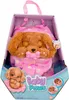 A plush dog toy in its packaging. Produktbild-Vorschau